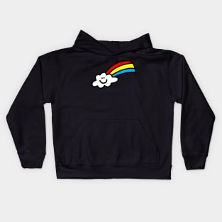 Happy Rainbow Cloud Kids Hoodie